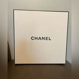 Chanel Box. Authentic. LxWXH 10.7 x 10.7 x 5 inch